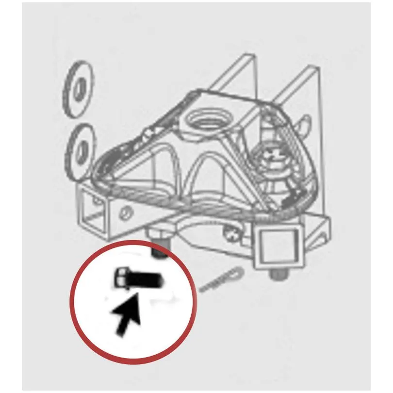 e2 5/8in Angle Set Bolt